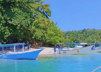 Perahu Berbahan Dasar Kayu, Transportasi Di Pulau Meti
