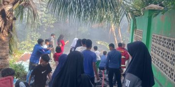 Kondisi pasca Kebakaran di Lingkungan Jerbus Kelurahan Tanah Tinggi