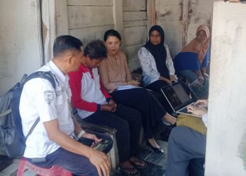 Pendataan Parlinsos oleh Tim Kementerian PANRB dan Kelurahan Maliaro