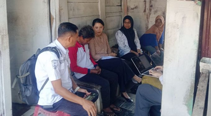 Pendataan Parlinsos oleh Tim Kementerian PANRB dan Kelurahan Maliaro