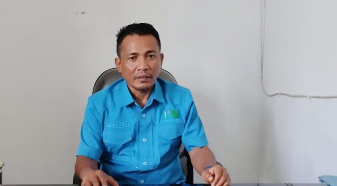 Direktur PDAM Kab. Halmahera Tengah, Hairudin Amir